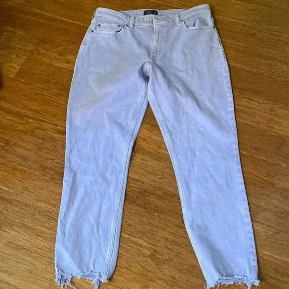 Abercrombie & Fitch denim - 32/14r- Simone high rise slim cut off jeans - Picture 1 of 6